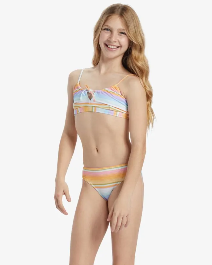 Billabong Girls039 Swim Girls Blissed Out Coco Bralette Set Bikini Set Multi 8211 Women Billabong Girls039 Swim Girls Blissed Out Coco Bralette Set Bikini Set Multi 8211 Women