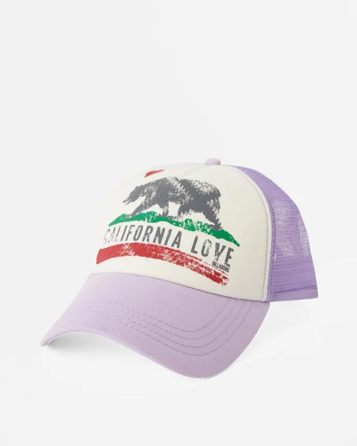 Billabong Hats and Beanies Pitstop Trucker Hat Lilac Breeze 8211 Women Billabong Hats and Beanies Pitstop Trucker Hat Lilac Breeze 8211 Women