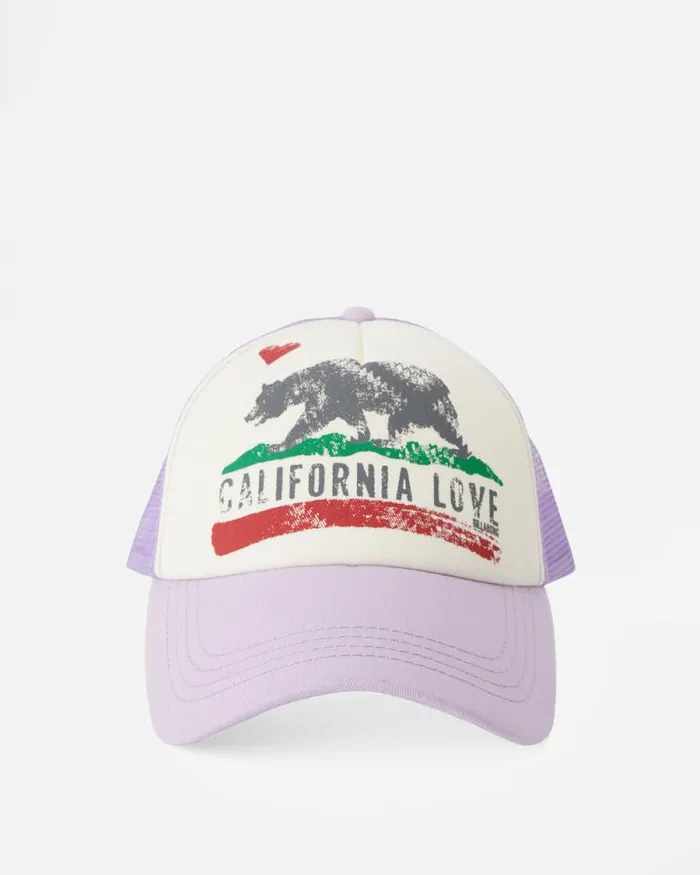 Billabong Hats and Beanies Pitstop Trucker Hat Lilac Breeze 8211 Women Billabong Hats and Beanies Pitstop Trucker Hat Lilac Breeze 8211 Women