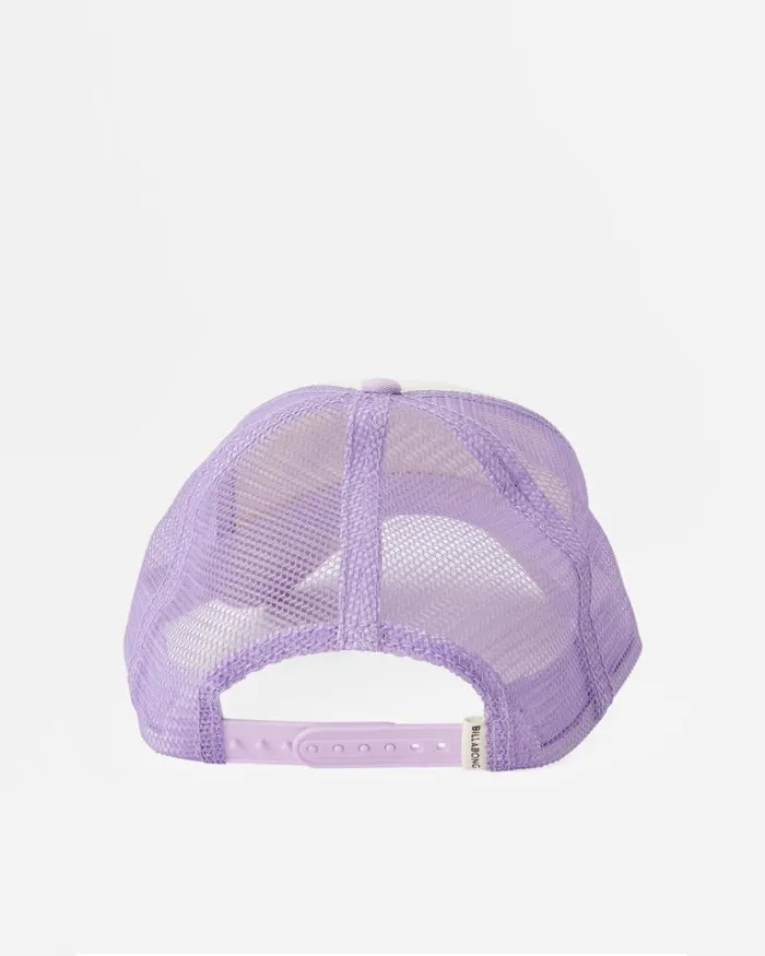 Billabong Hats and Beanies Pitstop Trucker Hat Lilac Breeze 8211 Women Billabong Hats and Beanies Pitstop Trucker Hat Lilac Breeze 8211 Women