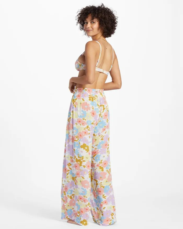 Billabong Jeans and Pants Split Spirit Floral Pants White Multi 8211 Women