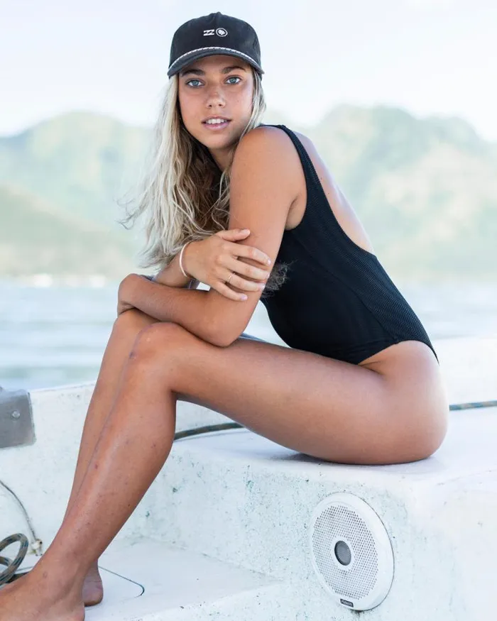 Billabong One Pieces Coral Gardeners Wave Trip OnePiece Swimsuit Black Pebble 8211 Women
