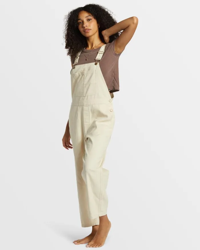 Billabong Rompers and Jumpsuits Sand Canyon Denim Overalls White Cap 8211 Women Billabong Rompers and Jumpsuits Sand Canyon Denim Overalls White Cap 8211 Women