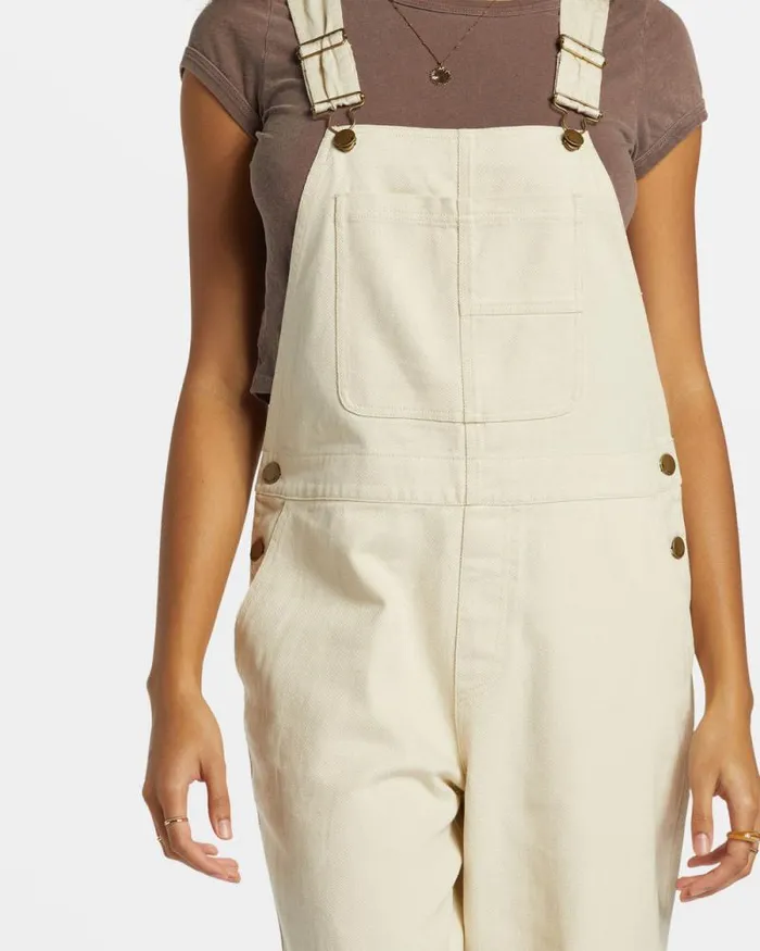 Billabong Rompers and Jumpsuits Sand Canyon Denim Overalls White Cap 8211 Women Billabong Rompers and Jumpsuits Sand Canyon Denim Overalls White Cap 8211 Women