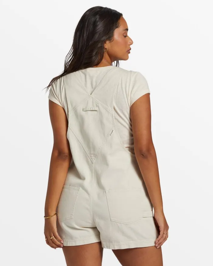 Billabong Rompers and Jumpsuits Sand Canyon Denim Shorts Whitecap 8211 Women Billabong Rompers and Jumpsuits Sand Canyon Denim Shorts Whitecap 8211 Women