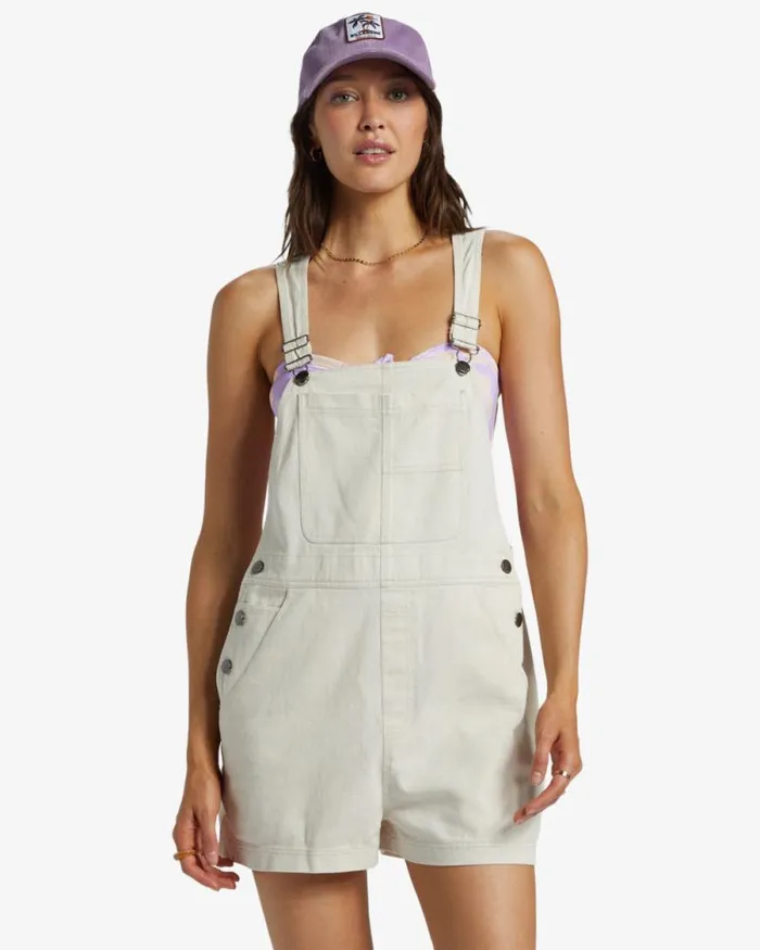 Billabong Rompers and Jumpsuits Sand Canyon Denim Shorts Whitecap 8211 Women Billabong Rompers and Jumpsuits Sand Canyon Denim Shorts Whitecap 8211 Women
