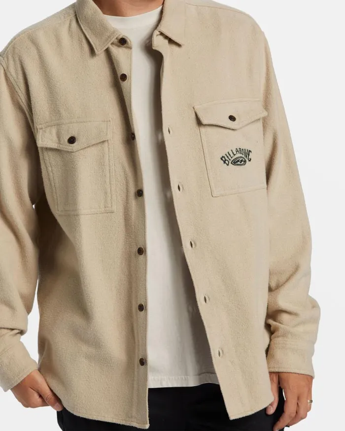Billabong Shirts Bong Days Long Sleeve Cord Shirt Sand 8211 Men Billabong Shirts Bong Days Long Sleeve Cord Shirt Sand 8211 Men