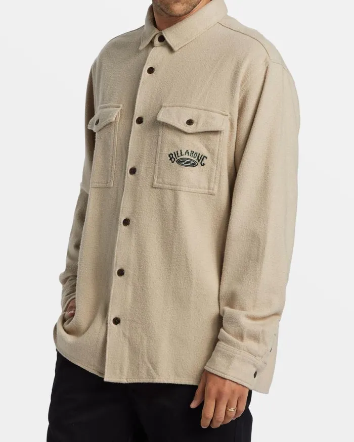 Billabong Shirts Bong Days Long Sleeve Cord Shirt Sand 8211 Men Billabong Shirts Bong Days Long Sleeve Cord Shirt Sand 8211 Men