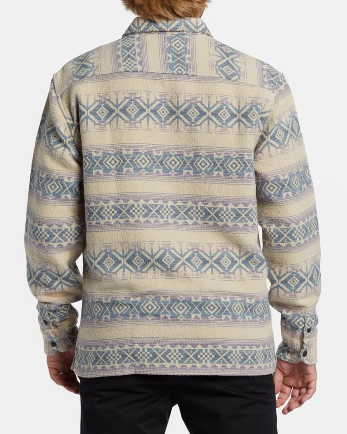 Billabong Shirts Offshore Jacquard Flannel Long Sleeve Shirt Taupe 8211 Men Billabong Shirts Offshore Jacquard Flannel Long Sleeve Shirt Taupe 8211 Men