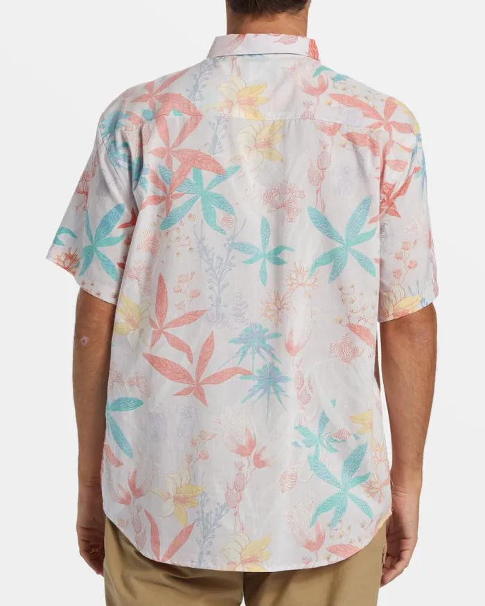 Billabong Shirts Sundays Short Sleeve Shirt Fog 8211 Men Billabong Shirts Sundays Short Sleeve Shirt Fog 8211 Men