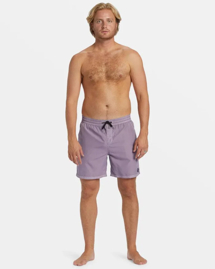 Billabong Short Length 16034 8211 175034 All Day Overdyed Layback 17034 Swim Trunks Purple Ash 8211 Men Billabong Short Length 16034 8211 175034 All Day Overdyed Layback 17034 Swim Trunks Purple Ash 8211 Men