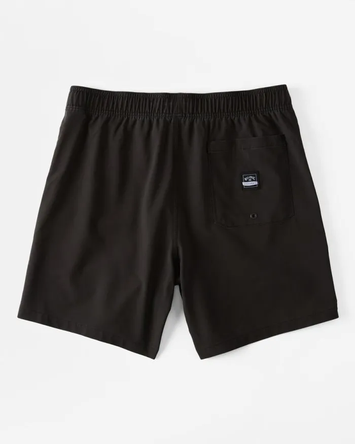 Billabong Short Length 16034 8211 175034 Dog Days Layback 17034 Swim Trunks Black 8211 Men