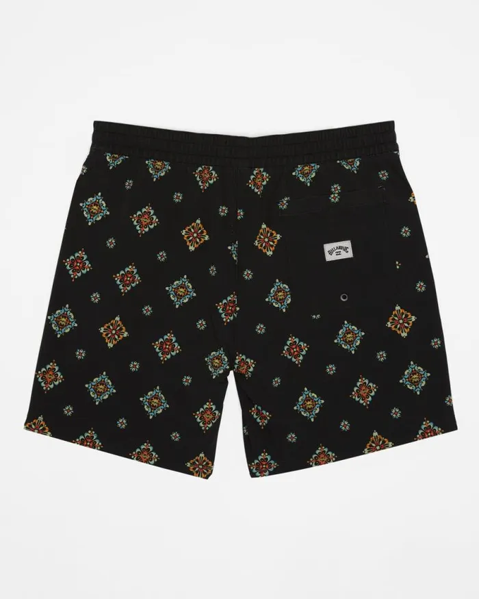 Billabong Short Length 16034 8211 175034 Good Times Layback 16034 Swim Trunks Night 8211 Men