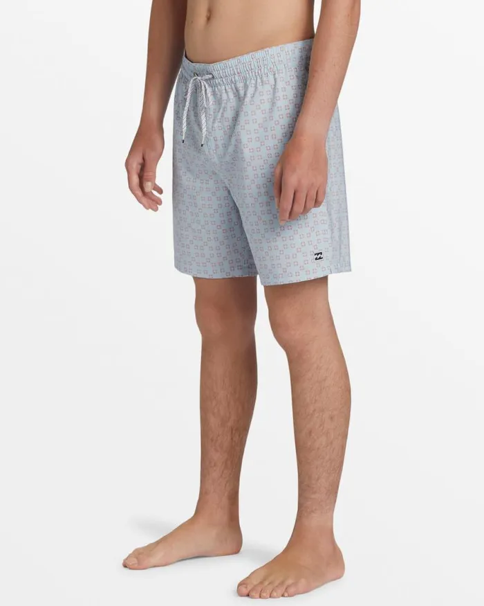 Billabong Short Length 16034 8211 175034 Sundays Layback 17034 Swim Trunks Ash Blue 8211 Men Billabong Short Length 16034 8211 175034 Sundays Layback 17034 Swim Trunks Ash Blue 8211 Men