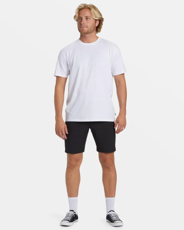 Billabong Shorts Crossfire Slub 19034 Hybrid Submersible Shorts Black 8211 Men