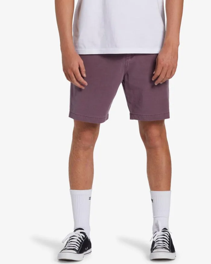 Billabong Shorts Crossfire Wave Washed 18034 Hybrid Submersible Shorts Purple Gumdrop 8211 Men