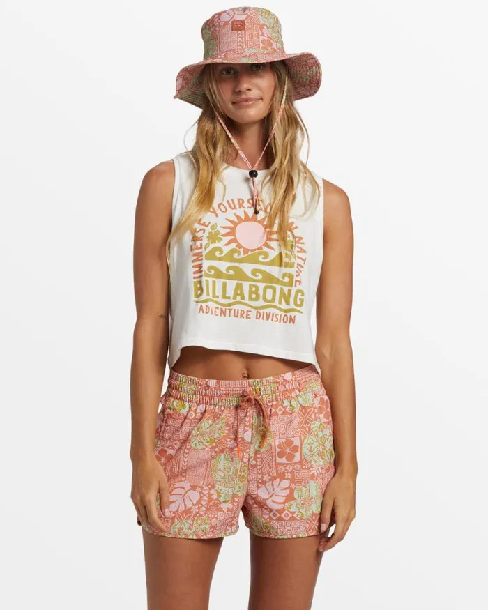 Billabong Shorts New Adventure Short Printed Shorts Tiki Time 8211 Women