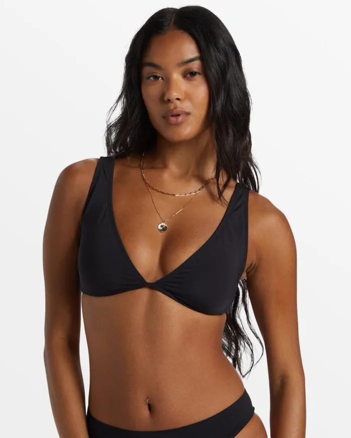 Billabong Sol Searcher Swim Sol Searcher Ava Tank Bikini Top Black Pebble 8211 Women