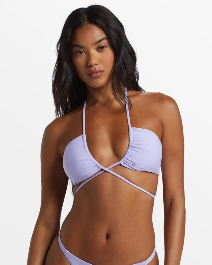 Billabong Sol Searcher Swim Sol Searcher MultiWay Triangle Bikini Top Purple Punch 8211 Women