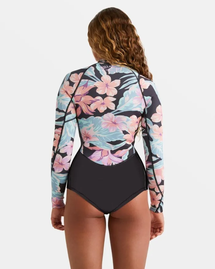 Billabong Springsuits 22mm Salty Dayz Natural Upcycler Front Zip Long Sleeve Springsuit Nights In Paradise 8211 Women Billabong Springsuits 22mm Salty Dayz Natural Upcycler Front Zip Long Sleeve Springsuit Nights In Paradise 8211 Women
