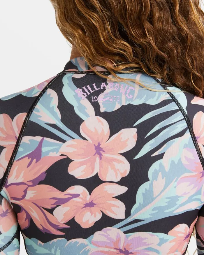 Billabong Springsuits 22mm Salty Dayz Natural Upcycler Front Zip Long Sleeve Springsuit Nights In Paradise 8211 Women Billabong Springsuits 22mm Salty Dayz Natural Upcycler Front Zip Long Sleeve Springsuit Nights In Paradise 8211 Women
