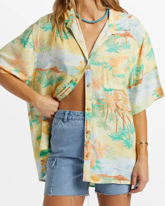 Billabong Tops On Vacation Shirt Multi 8211 Women Billabong Tops On Vacation Shirt Multi 8211 Women