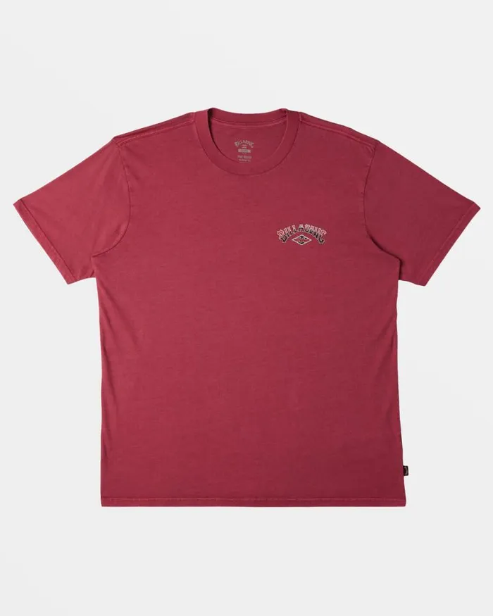 Billabong Wave Washed Essentials Arch Wash TShirt Jam 8211 Men Billabong Wave Washed Essentials Arch Wash TShirt Jam 8211 Men