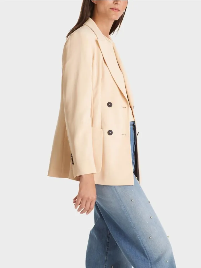 Blazer Damen Marc Cain Langer Blazer Dark Cream