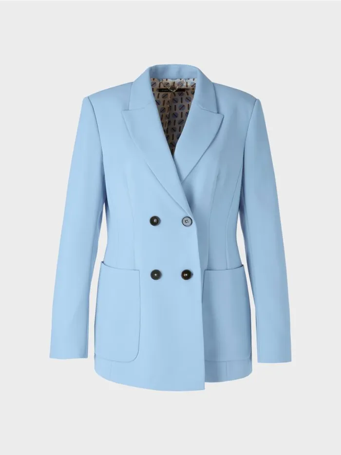 Blazer Damen Marc Cain Langer Blazer Dark Summer Sky