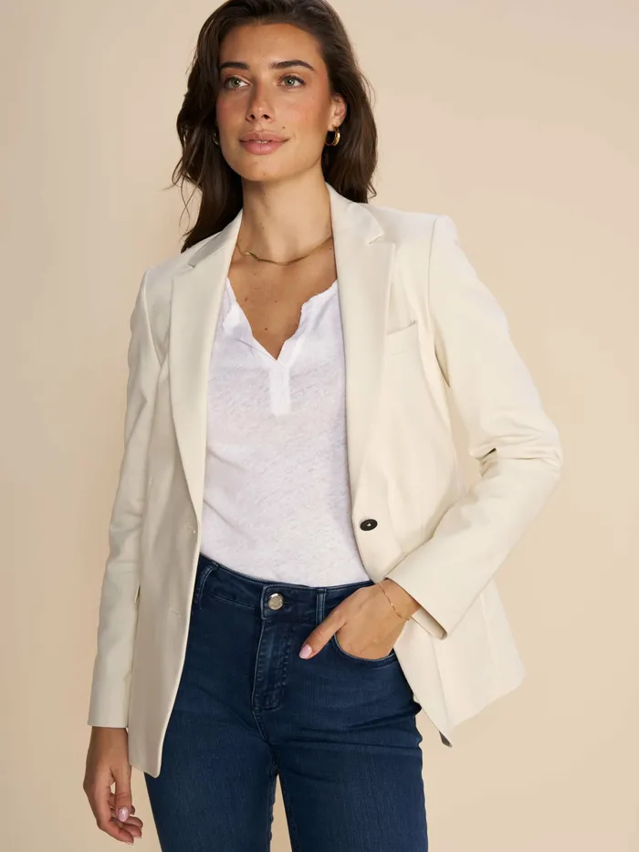 Blazers MMMary Night Blazer Ecru 8211 MOS MOSH Women