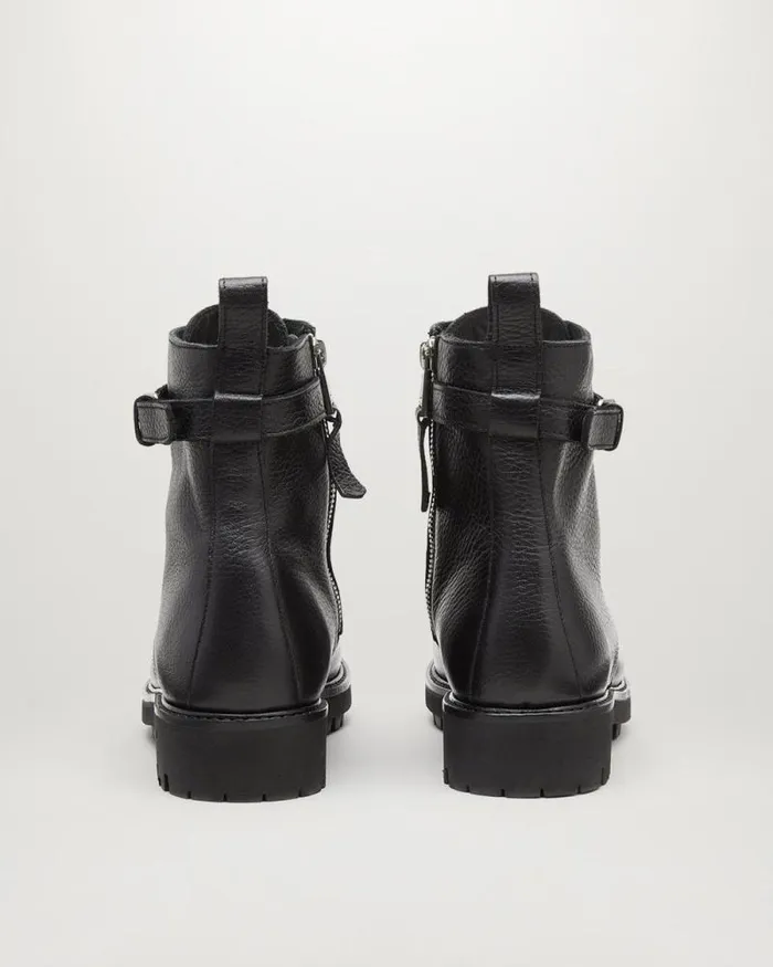 Boots Women Belstaff Finley Lace Up Boots Black
