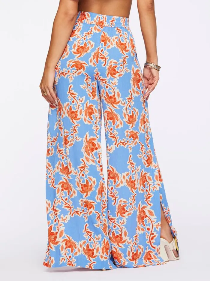 Bottoms Clothing Jessica Simpson Shaye Pant In Defined Botanicals