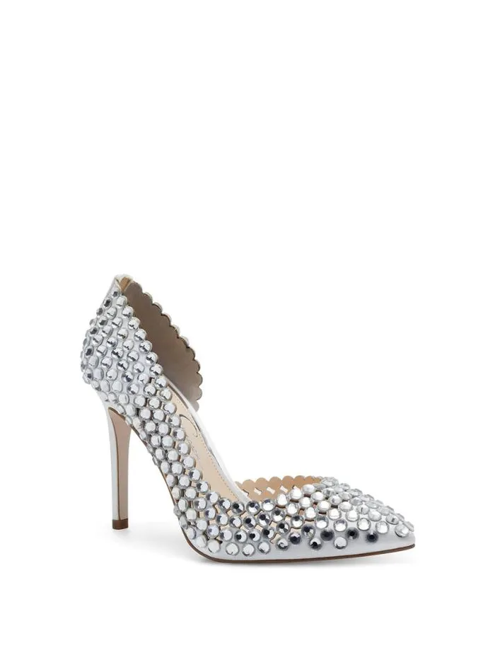 Bridal Shoes Jessica Simpson Preppi High Heel In White