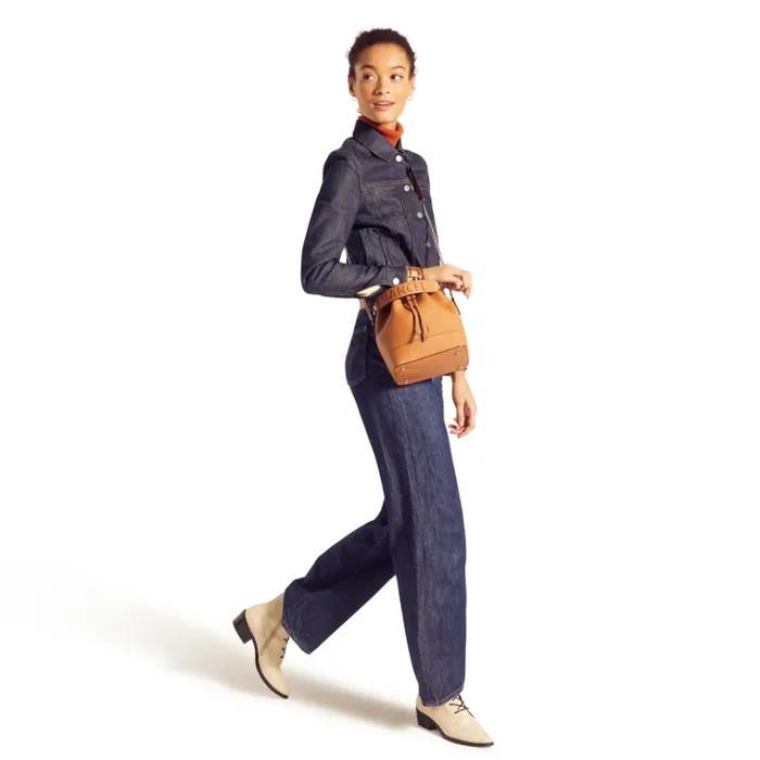 Bucket Bag Camel Women Lancel Cross Body Bags