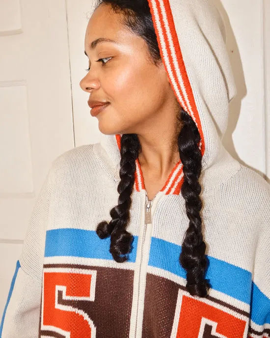 Camden Zipper Hoodie Creme Women Sweaters Lisa Says Gah