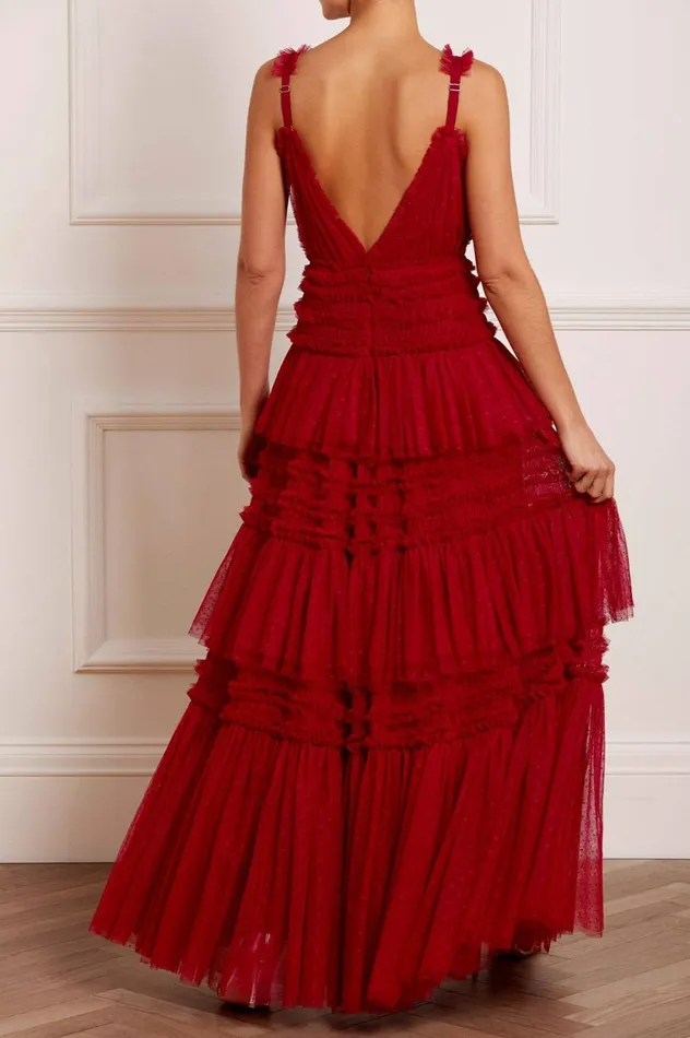 Candice Gown Red Women Needle and Thread Dresses