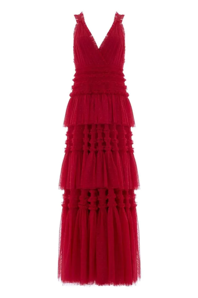 Candice Gown Red Women Needle and Thread Dresses