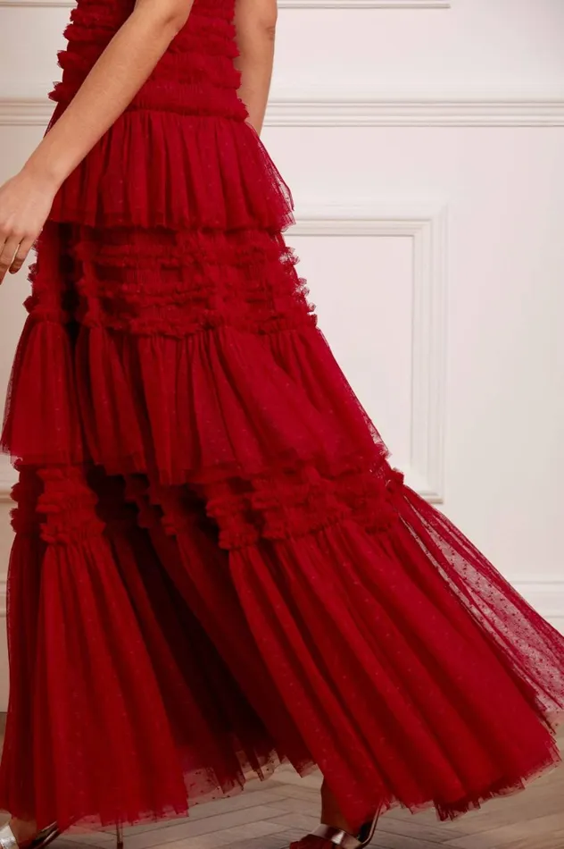 Candice Gown Red Women Needle and Thread Dresses