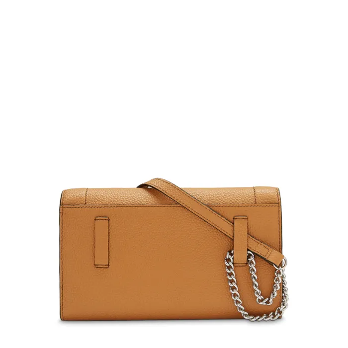 Chain Wallet Camel Women Lancel Clutch