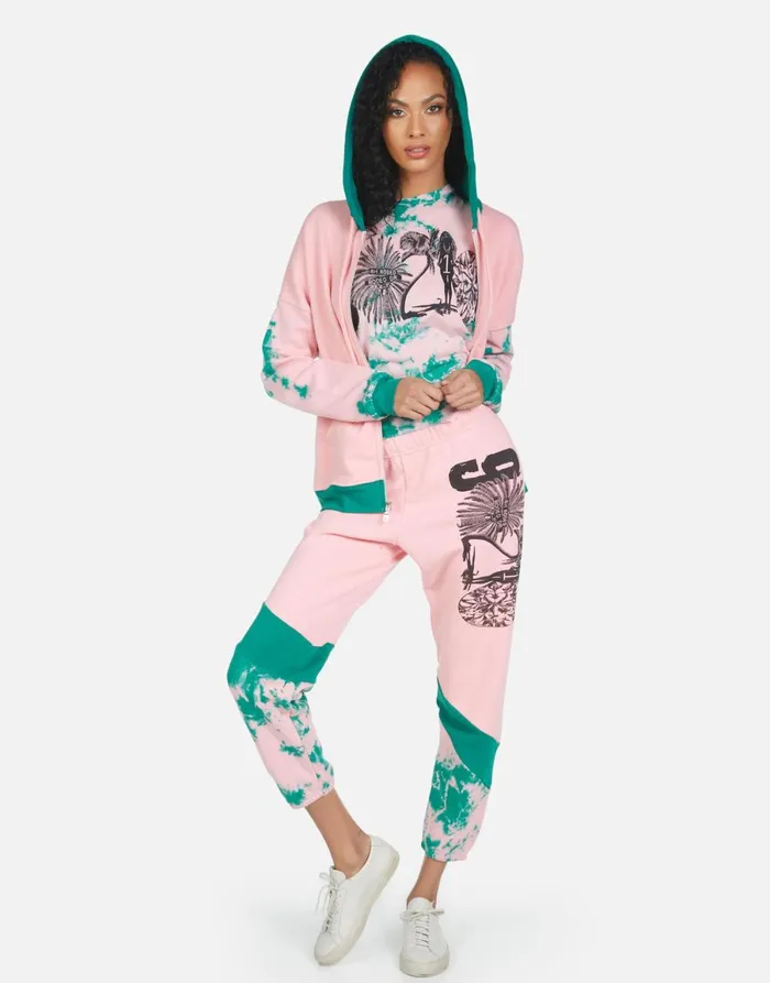 Charlene 90210 Tropical Dream Women039s Lauren Moshi Long Sweatpants