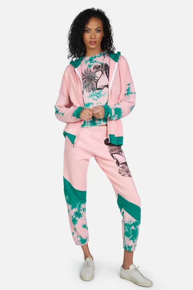 Charlene 90210 Tropical Dream Women039s Lauren Moshi Long Sweatpants