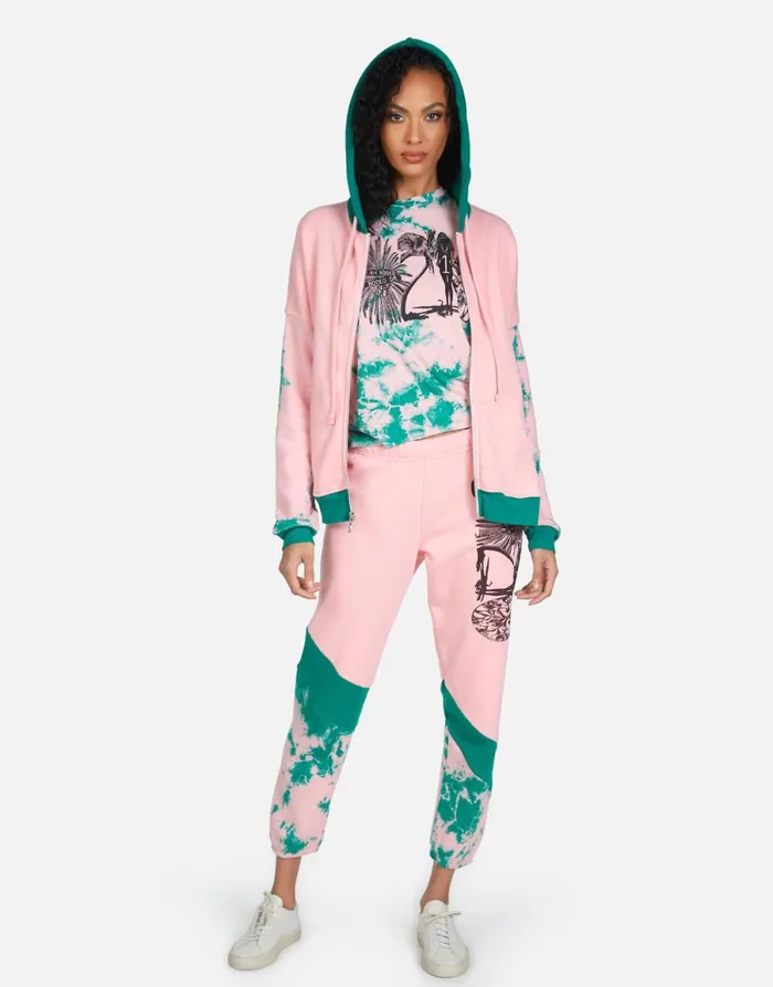 Charlene 90210 Tropical Dream Women039s Lauren Moshi Long Sweatpants