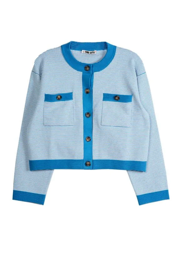 Ciao Lucia Cardigans Lise Jacket Sail 8211 Women