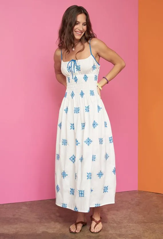 Ciao Lucia Long Dresses Barbara Dress Sky 8211 Women