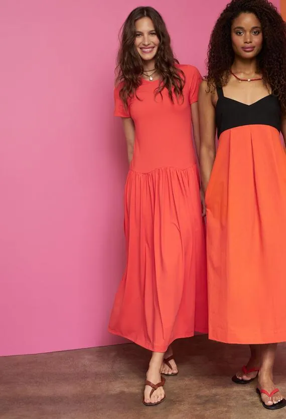 Ciao Lucia Long Dresses Coletta Dress Rosso 8211 Women