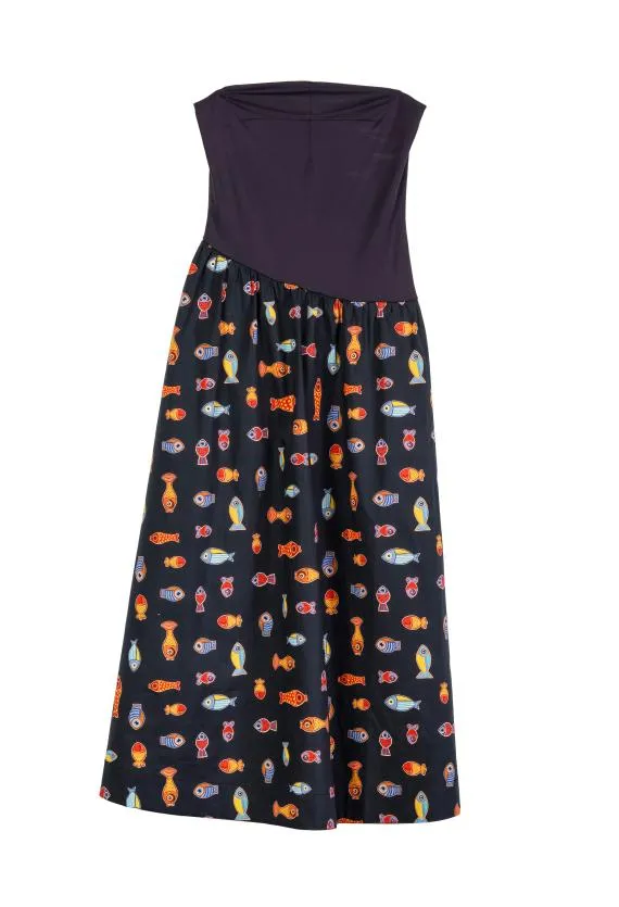 Ciao Lucia Long Dresses Tadeo Dress Pesce 8211 Women