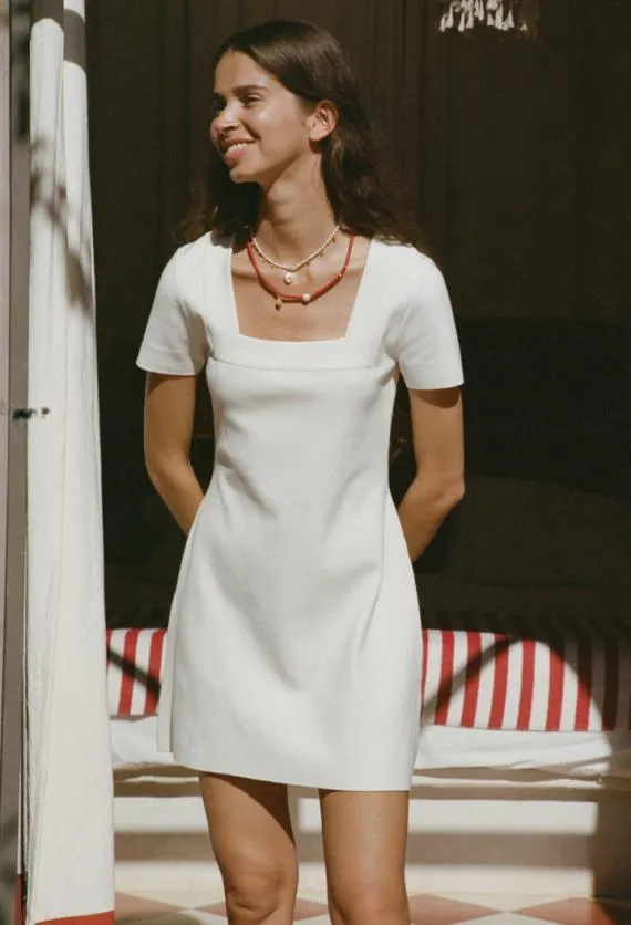 Ciao Lucia Mini Dresses Sigrid Dress White 8211 Women