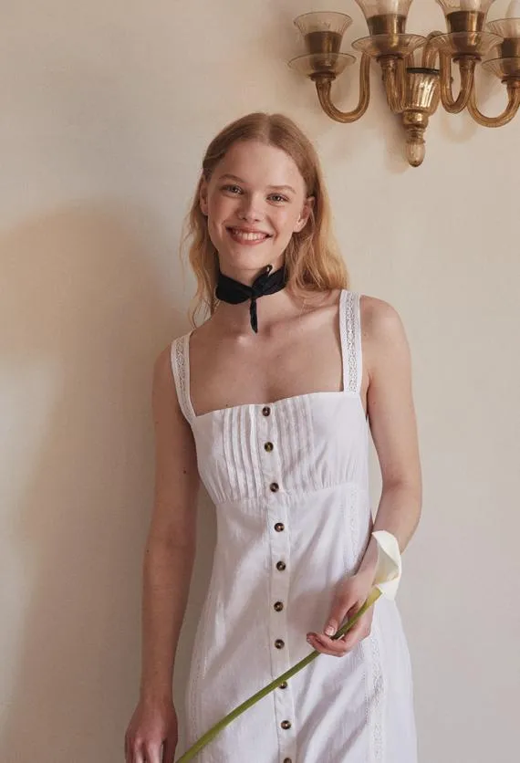 Ciao Lucia White Dresses Marta Dress White 8211 Women