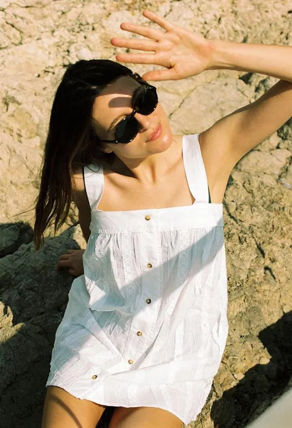 Ciao Lucia White Dresses Notte Dress White 8211 Women