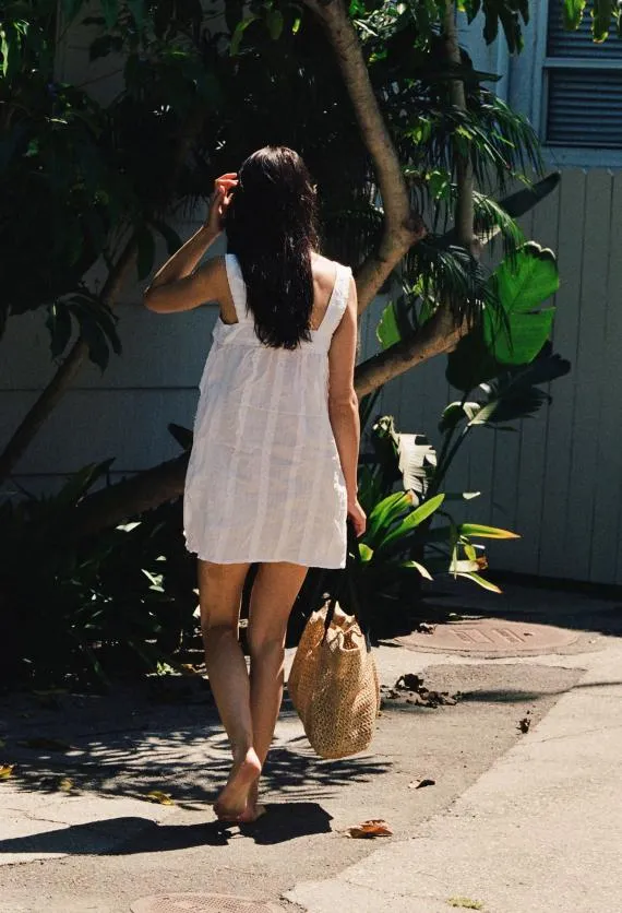 Ciao Lucia White Dresses Notte Dress White 8211 Women